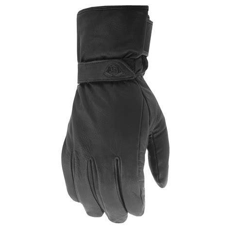 Highway 21 Granite Cold Weather Leather Motorcycle Gloves
